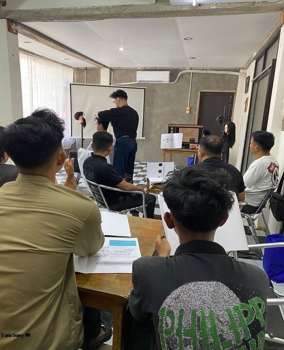 Pembelajaran yang ada di Wajo Barber School